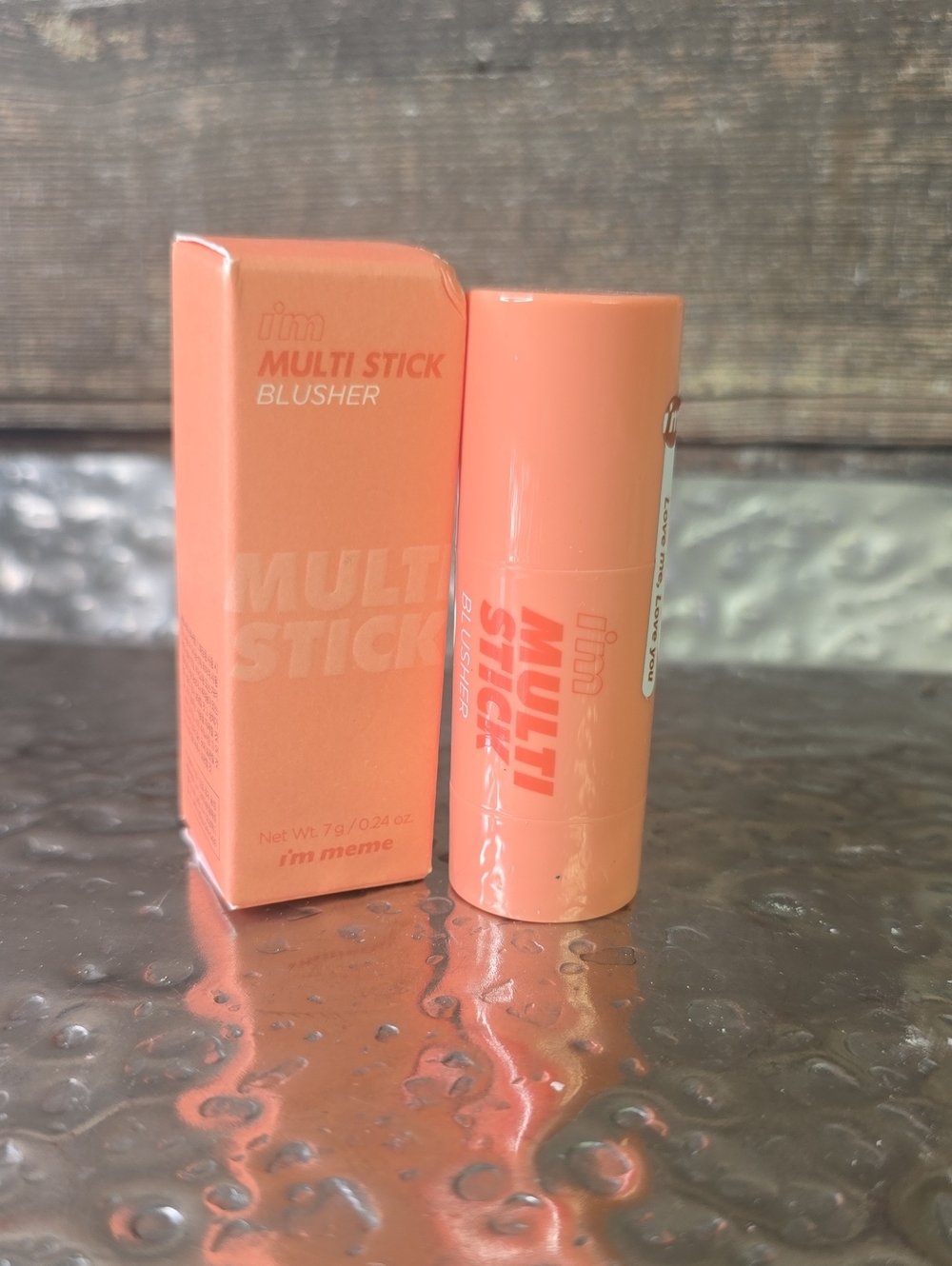 I'm Meme Multi Stick Blusher - Coral, NWT